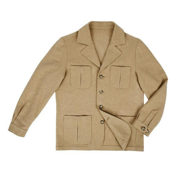 John's Ceket Düz Bej - Bonherre