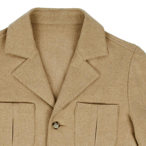 John's Ceket Düz Bej - Bonherre