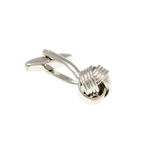 Karmaşık Düğüm Örgü Basitçe Metal Kol Düğmeleri - Bonherre