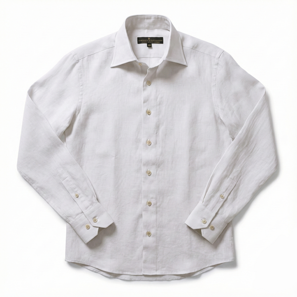 Rubi Bej Keten Gömlek