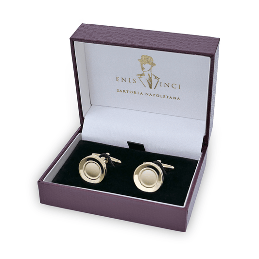 Rulet Altın Kol Düğmeleri - Bonherre