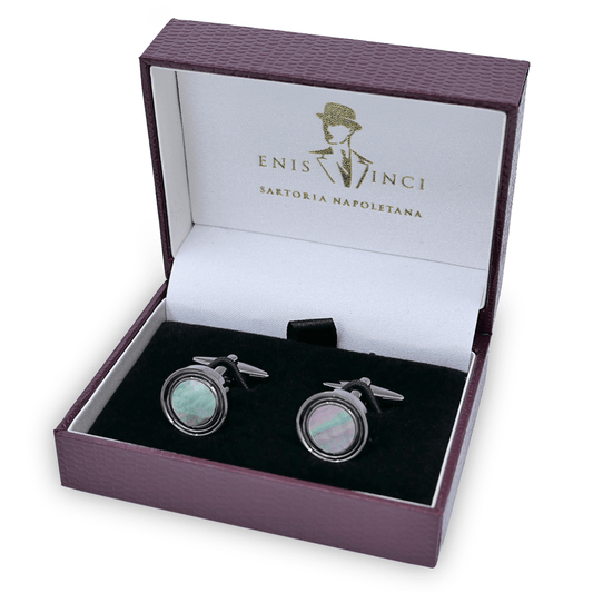 Splendor Smokey MOP Kol Düğmeleri - Bonherre