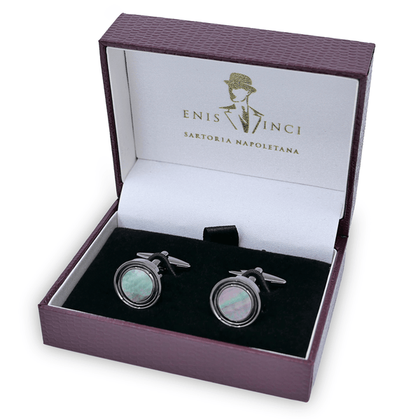 Splendor Smokey MOP Kol Düğmeleri - Bonherre