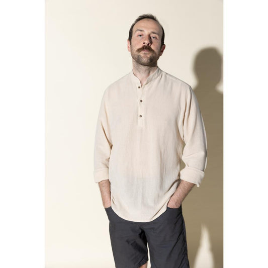 Thaumas Gömlek - Bej - Bonherre