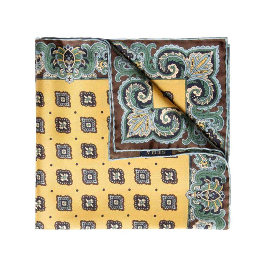 Calicanto İpek Cep Mendili - Bonherre