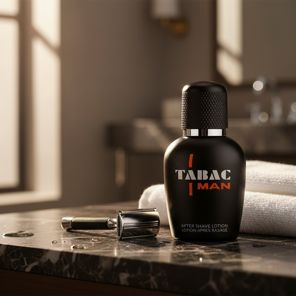 Bonherre mağazasından Tabac Man, tıraş sonrası cildi yatıştıran ve nemlendiren 50 ml lüks erkek tıraş sonrası losyon.