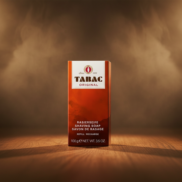 Bonherre mağazasından Tabac Original, zengin köpük sağlayan ve sakalları yumuşatan 100 g lüks yedek tıraş sabunu.