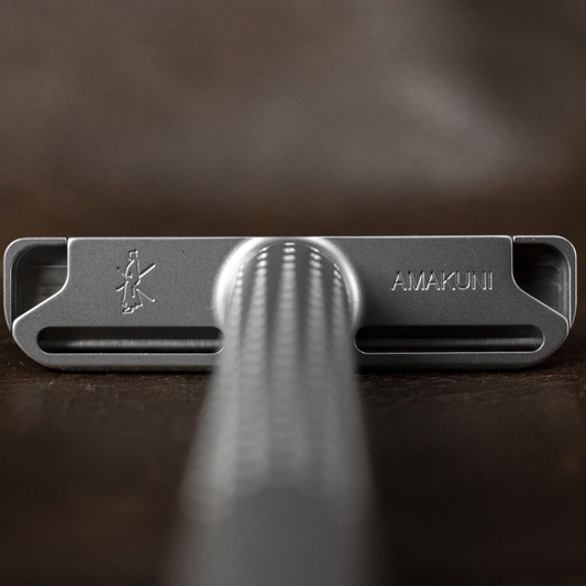 Klasik Tıraş Makinesi - Amakuni 50 mm Single Edge - Titanyum