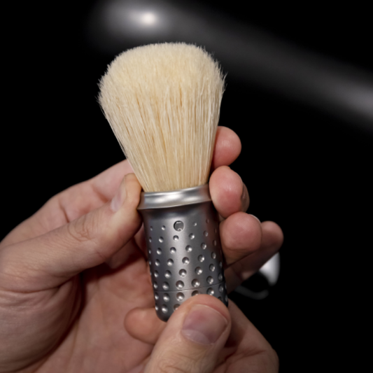 Muramasa Ayarlı Tıraş Fırçası - Premium Doğal Kıl