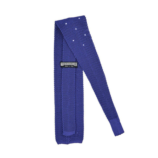 Pois Örme İpek Kravat - Leylak