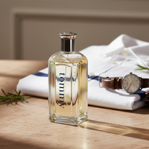 Bonherre mağazasından Tommy Hilfiger Man EDT, nane, elma ve pamuk çiçeği notalı klasik erkek parfümü.