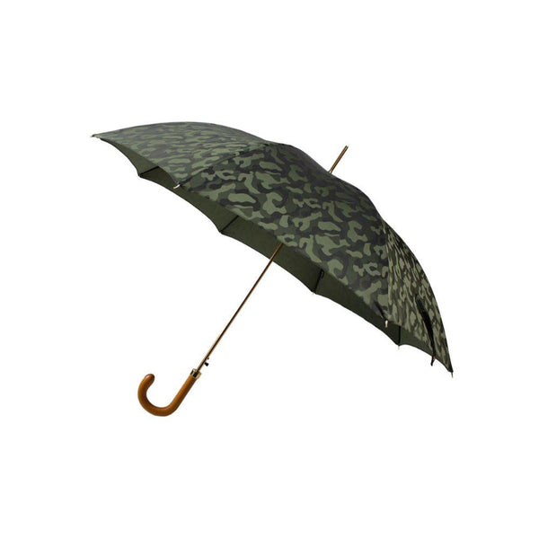 Pasotti Umbrella - Pelle Dol Arancio Militare Şemsiye
