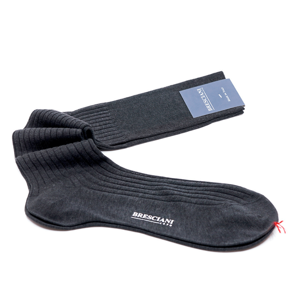 Diz Altı Çorap - Organik Mısır Pamuğu - Antrasit