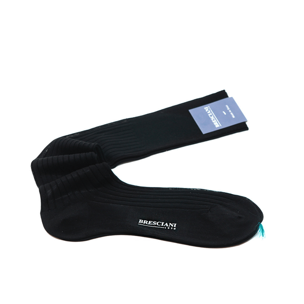 Diz Altı Çorap - Organik Mısır Pamuğu - Siyah