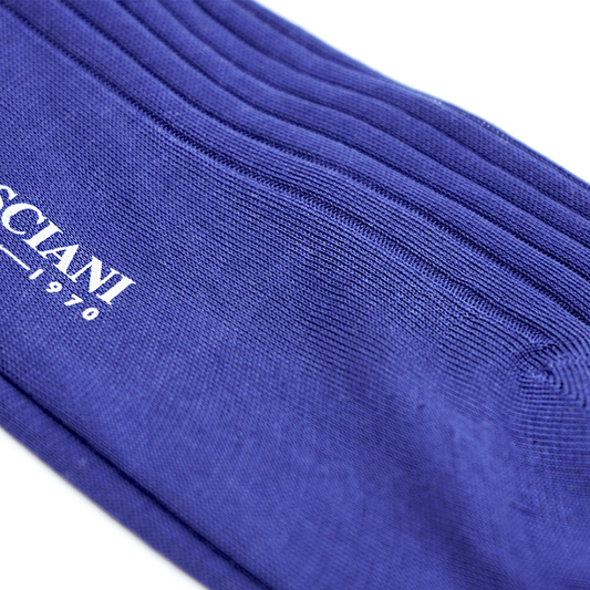 Diz Altı Çorap - Organik Mısır Pamuğu - Mavi - Bonherre