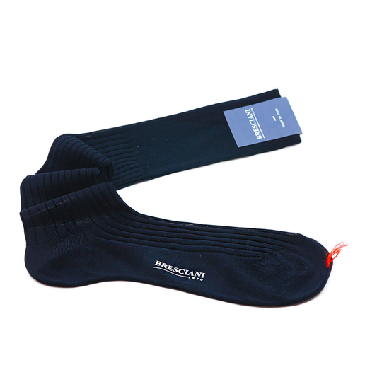 Diz Altı Çorap - Organik Mısır Pamuğu - Lacivert - Bonherre