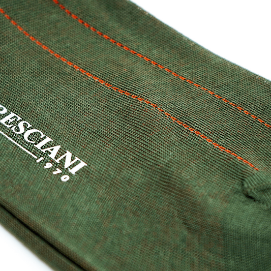 Diz Altı Çorap - Organik Mısır Pamuğu - Haki - Bonherre