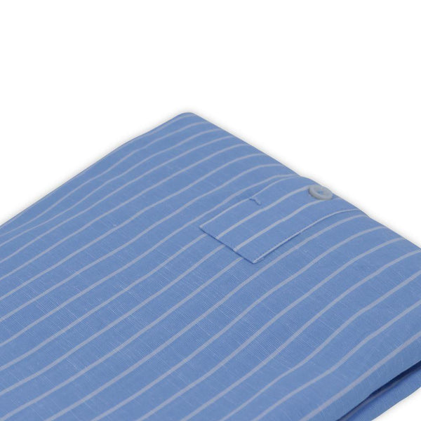 Rio Polo Kesim Çizgili Gömlek - Açık Mavi