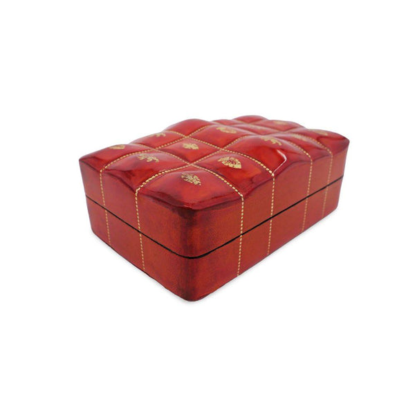 Deri Aksesuar Kutusu - Turuncu