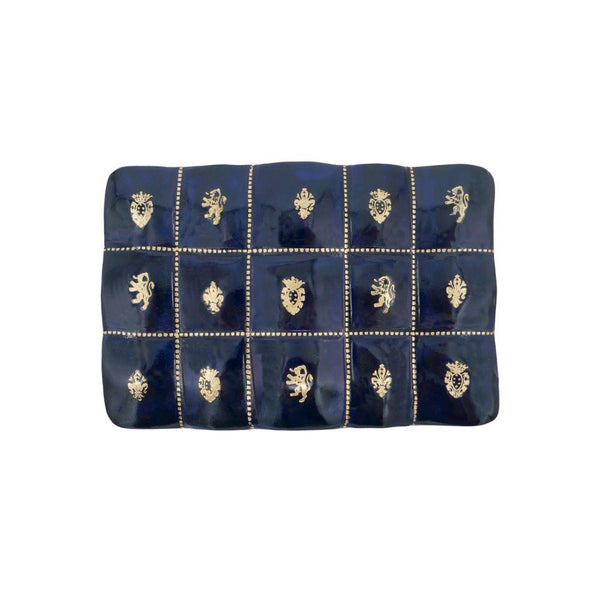 Deri Aksesuar Kutusu - Lacivert