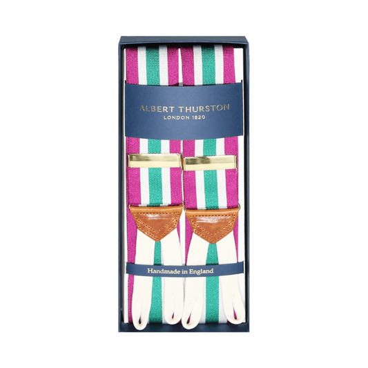 Pantolon Askısı - Pembe Beyaz Yeşil - Bonherre