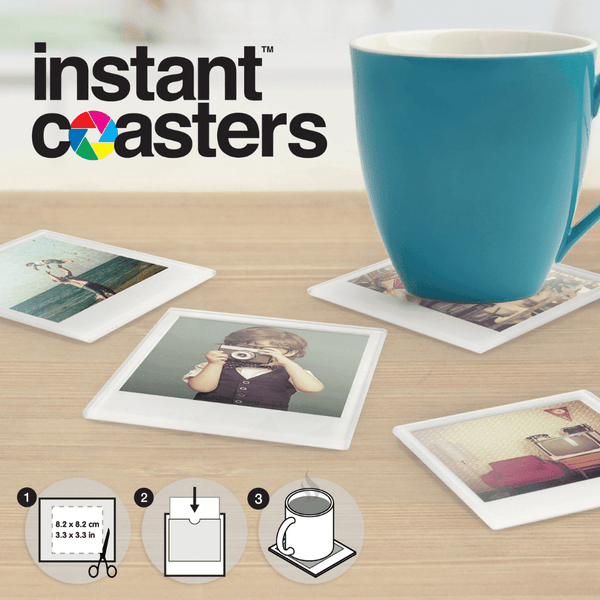 Instant Fotoğraflı Bardak Altlığı - Bonherre