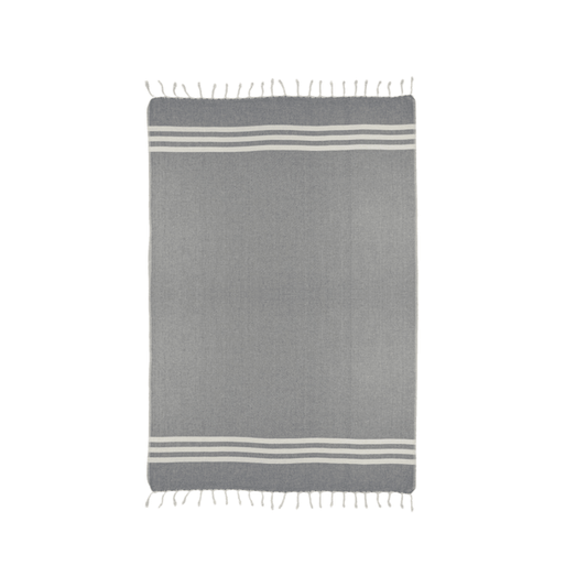 Bal Koltuk Şalı - Gri - Bonherre