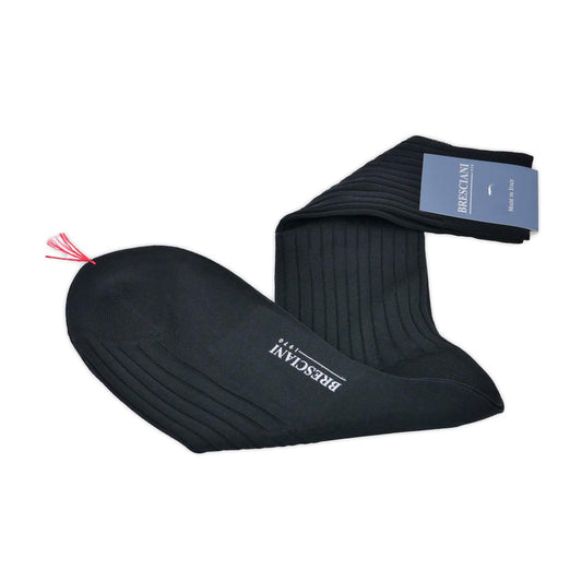 Orta Konç Çorap - Organik Mısır Pamuğu - Siyah - Bonherre