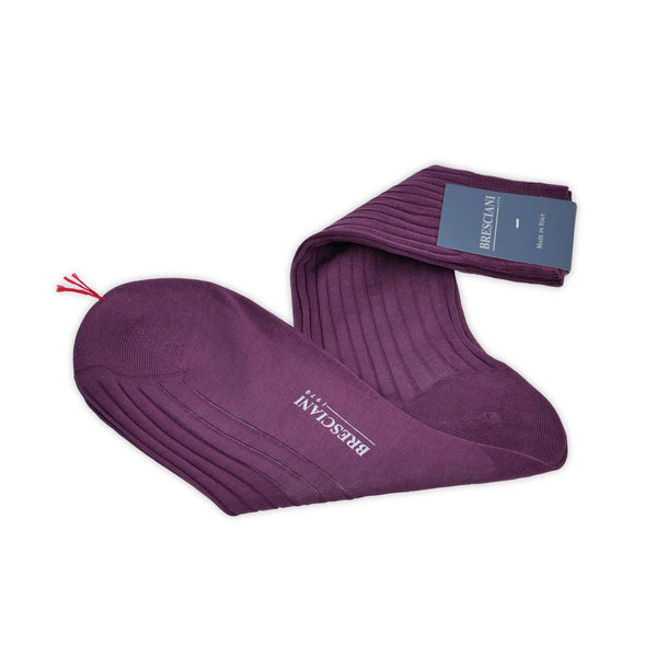 Orta Konç Çorap - Organik Mısır Pamuğu - Mor