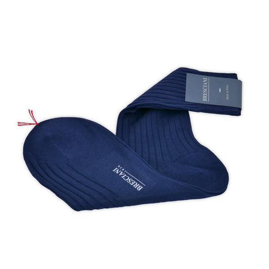 Orta Konç Çorap - Organik Mısır Pamuğu - Mavi - Bonherre