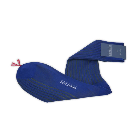 Orta Konç Çorap - Organik Mısır Pamuğu - Mavi - Bonherre