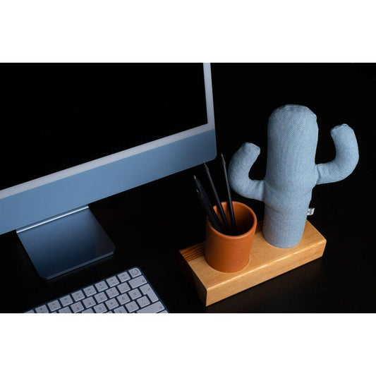 Kayigo Lavender Kalemlik & Notluk - Mavi Kaktüs - Bonherre