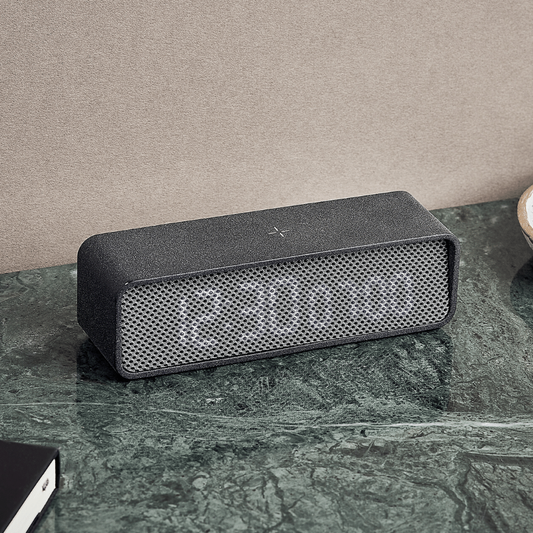 Oslo Alarm Saat - Gri - Bonherre