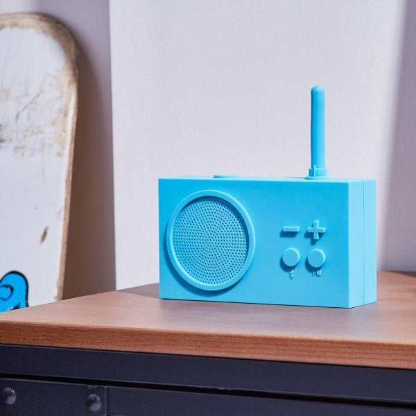 Tykho 3 Turkuaz Bluetooth Hoparlör ve Radyo - Bonherre