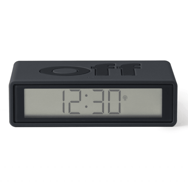 Flip+ Alarm Saat - Siyah - Bonherre