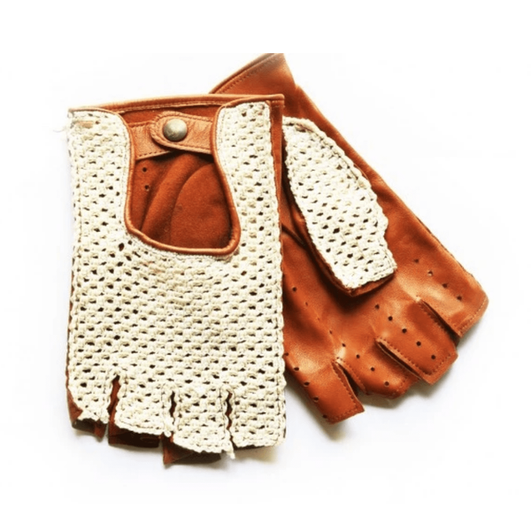 Parmaksız Sürüş Eldiveni - Kuzu Derisi - Bonherre
