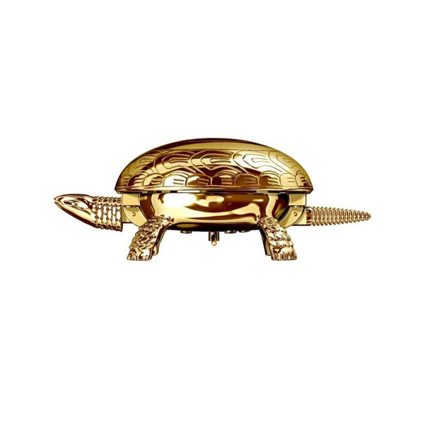 Kaplumbağa Şans Zili - Gold