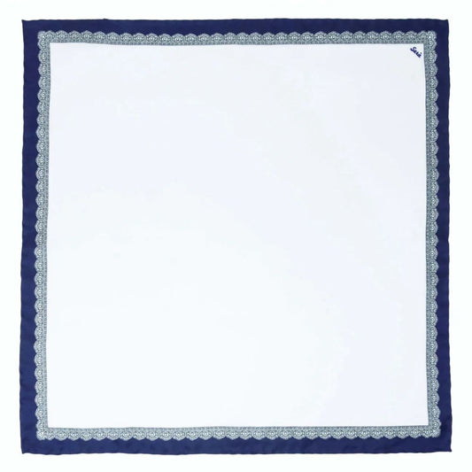 Navy Blue Essential Silk Cep Mendili