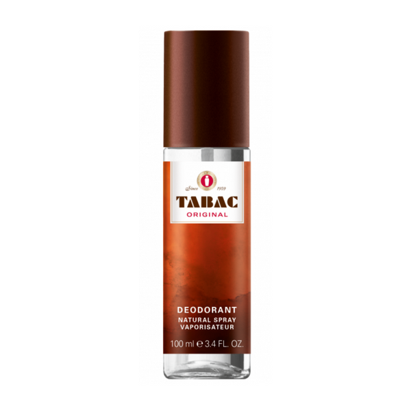 Bonherre mağazasından Tabac Original, 24 saat etkili 100 ml gazsız erkek deodorant natural sprey.