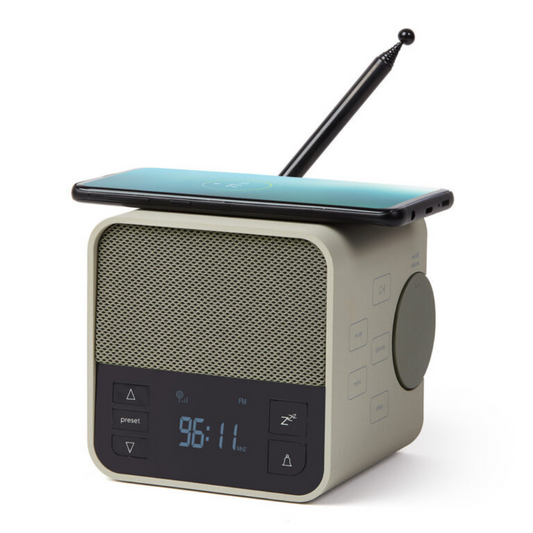 Oslo News Lite Radyo / Çalar Saat / Bluetooth Hoparlör - Bonherre