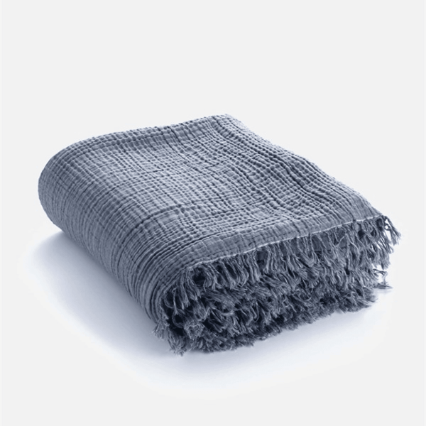 Koza Yatak Örtüsü - Denim