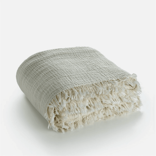 Koza Yatak Örtüsü - Ekru - Bonherre