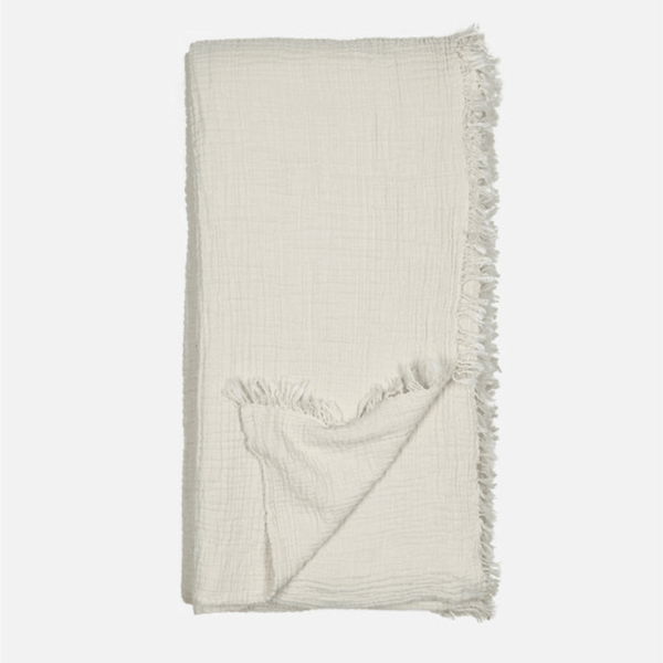 Koza Yatak Örtüsü - Ekru