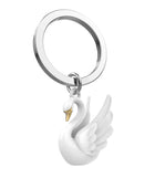 Metalmorphose Kuğu Anahtarlık Beyaz