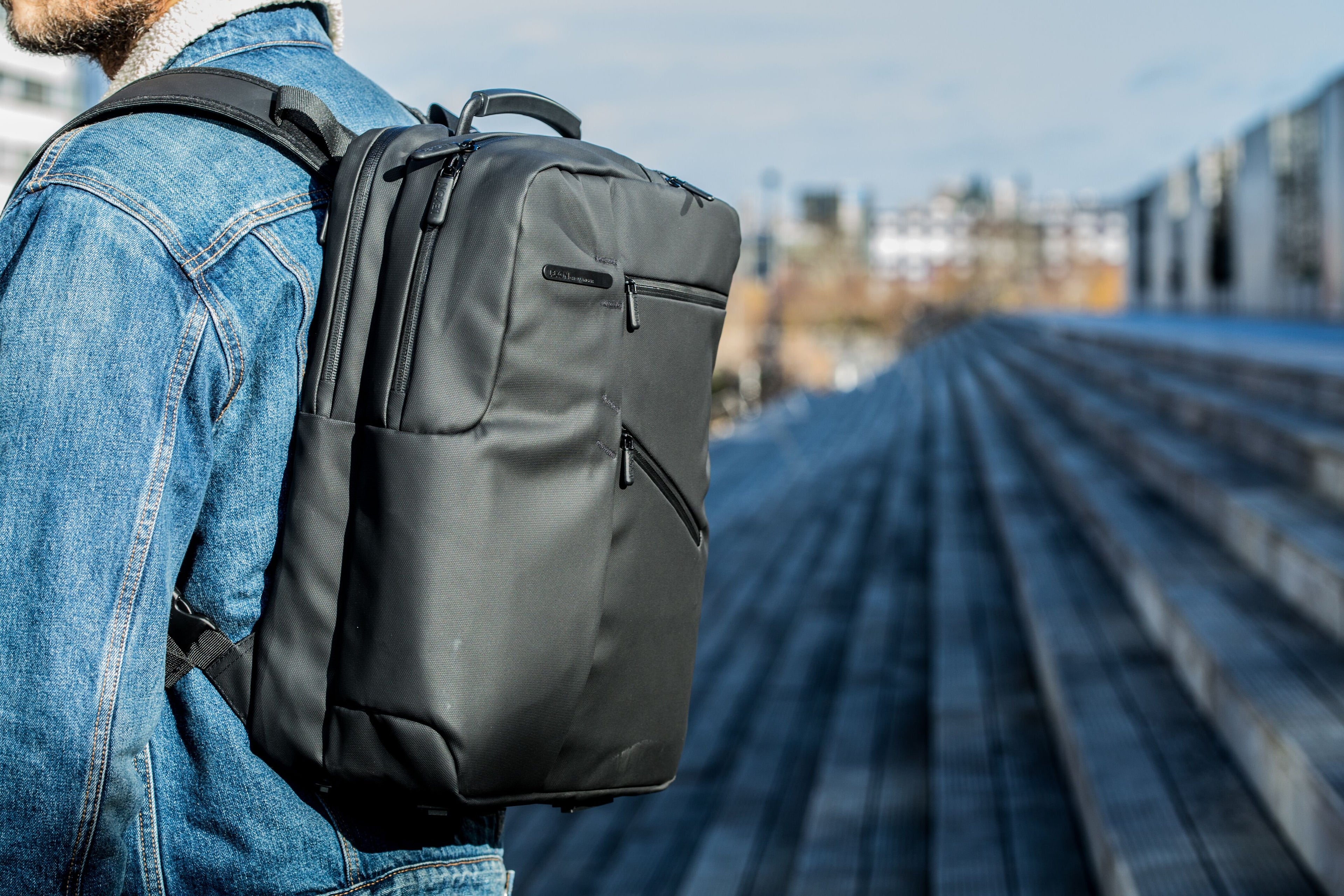Lexon Challenger Gizlenebilir Askılı ve Laptop Bölmeli 15'' Sırt Çantası