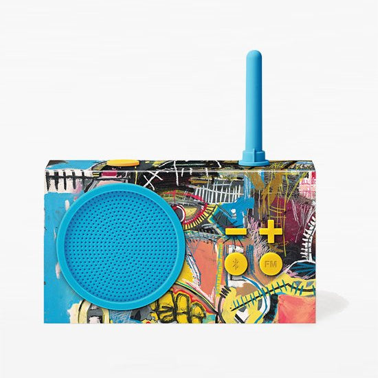 Tykho 3 x Jean-Michel Basquiat Radyo ve Bluetooth Hoparlör