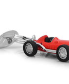 Metalmorphose Kırmızı Vintage Yarış Arabası Anahtarlık