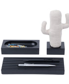 Kayigo Siyah Woody Bej Cactus Üçlü Set