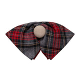 Hüzünlü Papyon - Kırmızı Gri