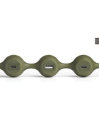 Lexon Peas Hub 2 Usb Çoğaltıcı Haki
